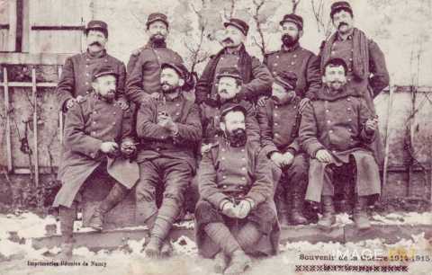 Soldats du 41e régiment d'infanterie (Nancy)